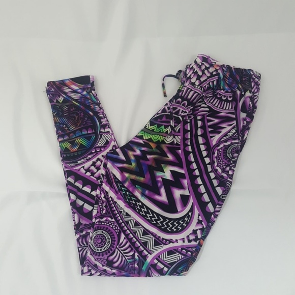 Pants - NWT Purple Rainbow Leggings